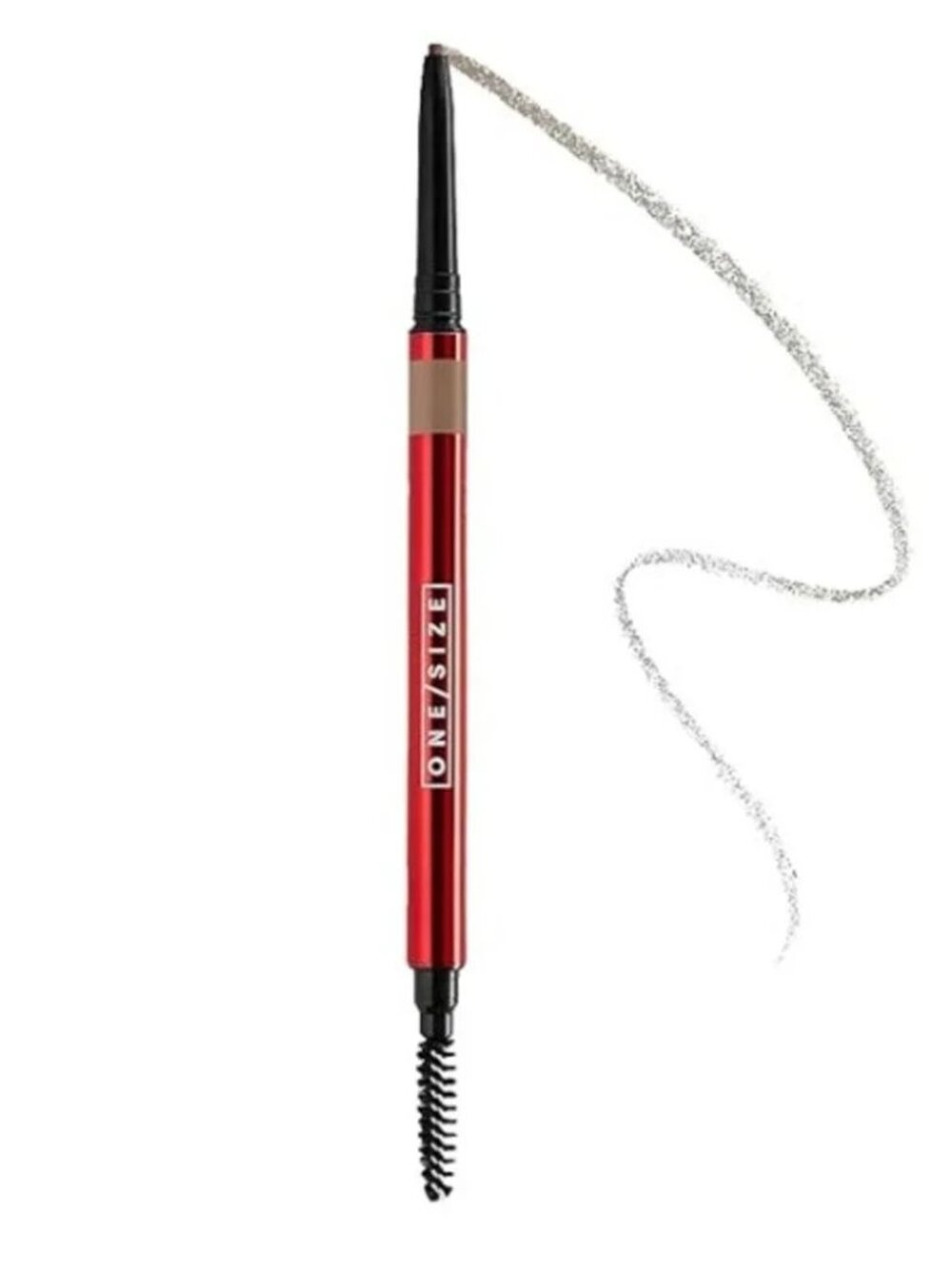 One/Size Browkini Micro Brow Pencil Shade 2 - Taupe NIB